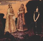 Wassnezow, Wiktor Michajlowitsch Drei Koniginnen des unterirdischen Reiches oil painting